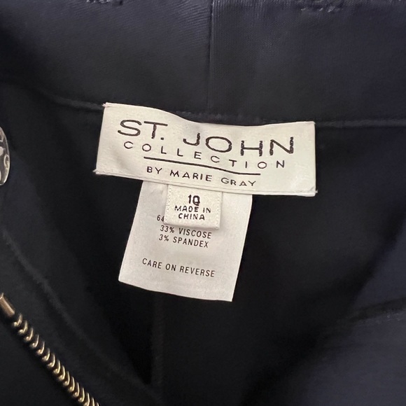 St John navy blue trousers - Picture 4 of 7